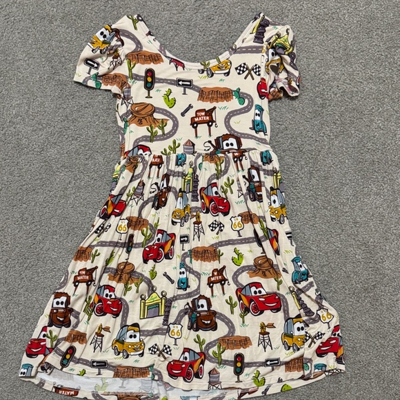 Little Sleepies Disney Cars Twirl Dress - Picture 4 of 4